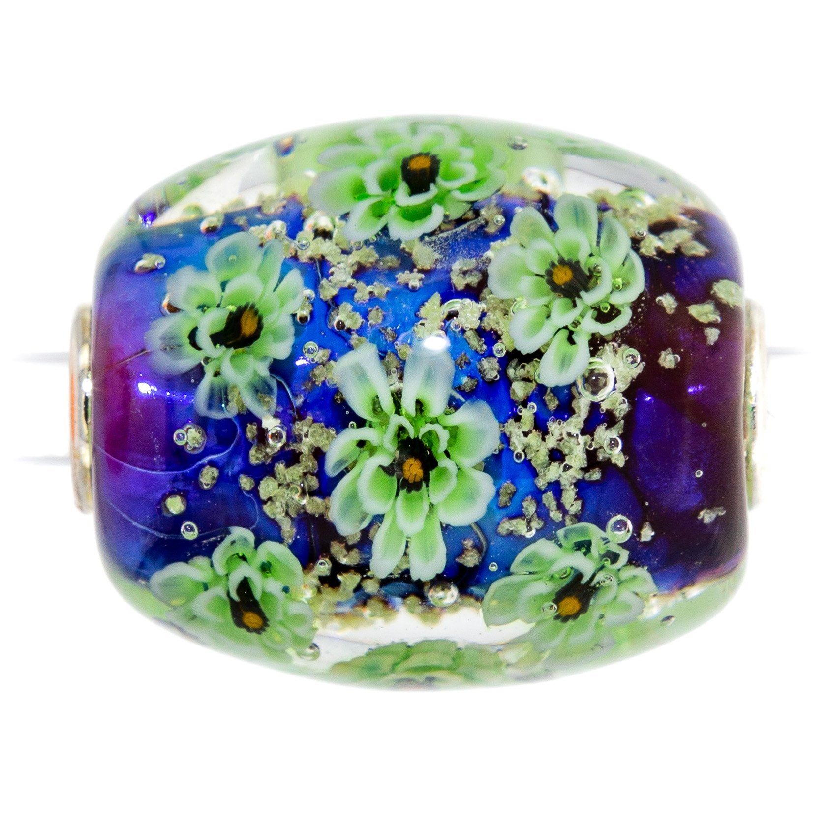 Midnight Flower Pond Barrel