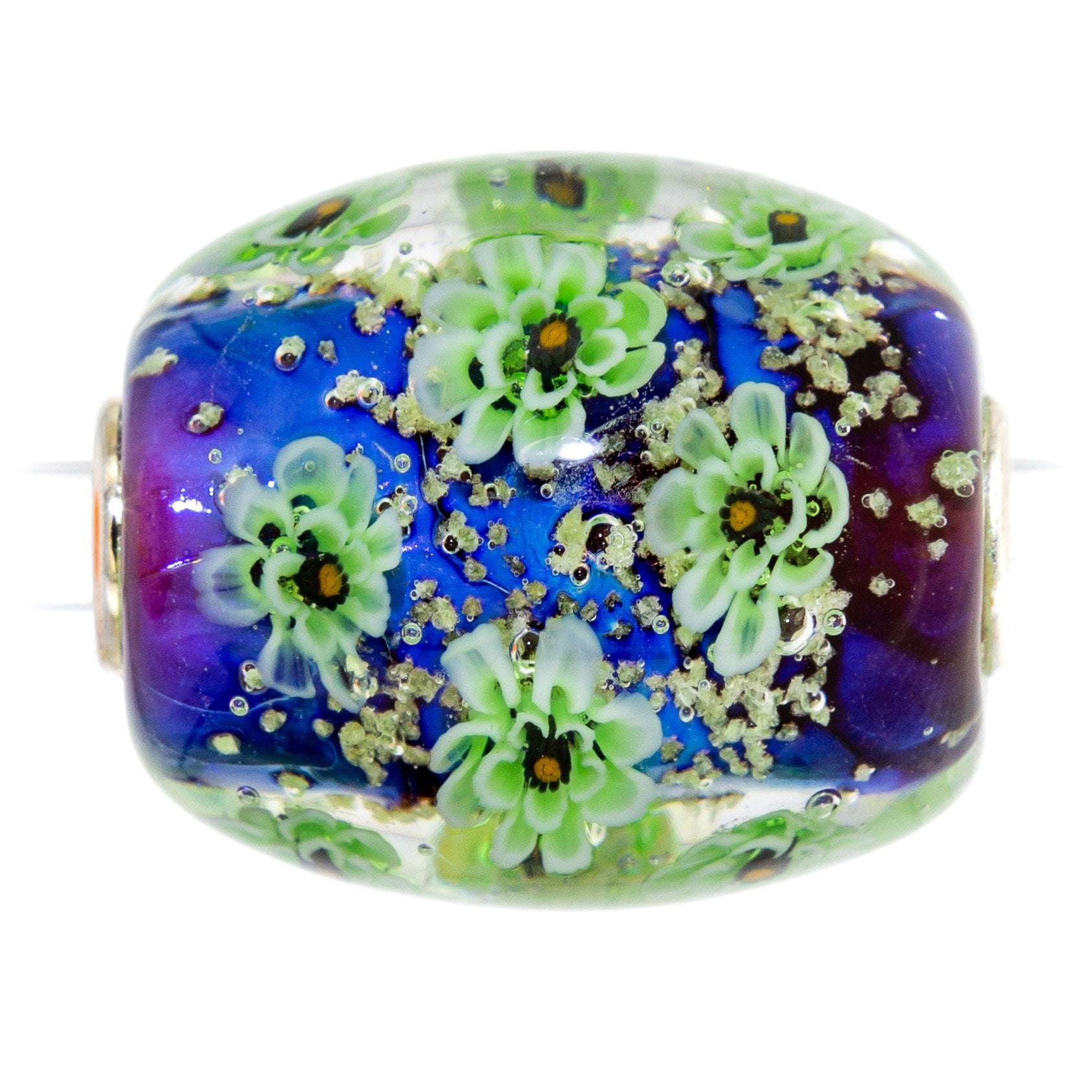 Midnight Flower Pond Barrel