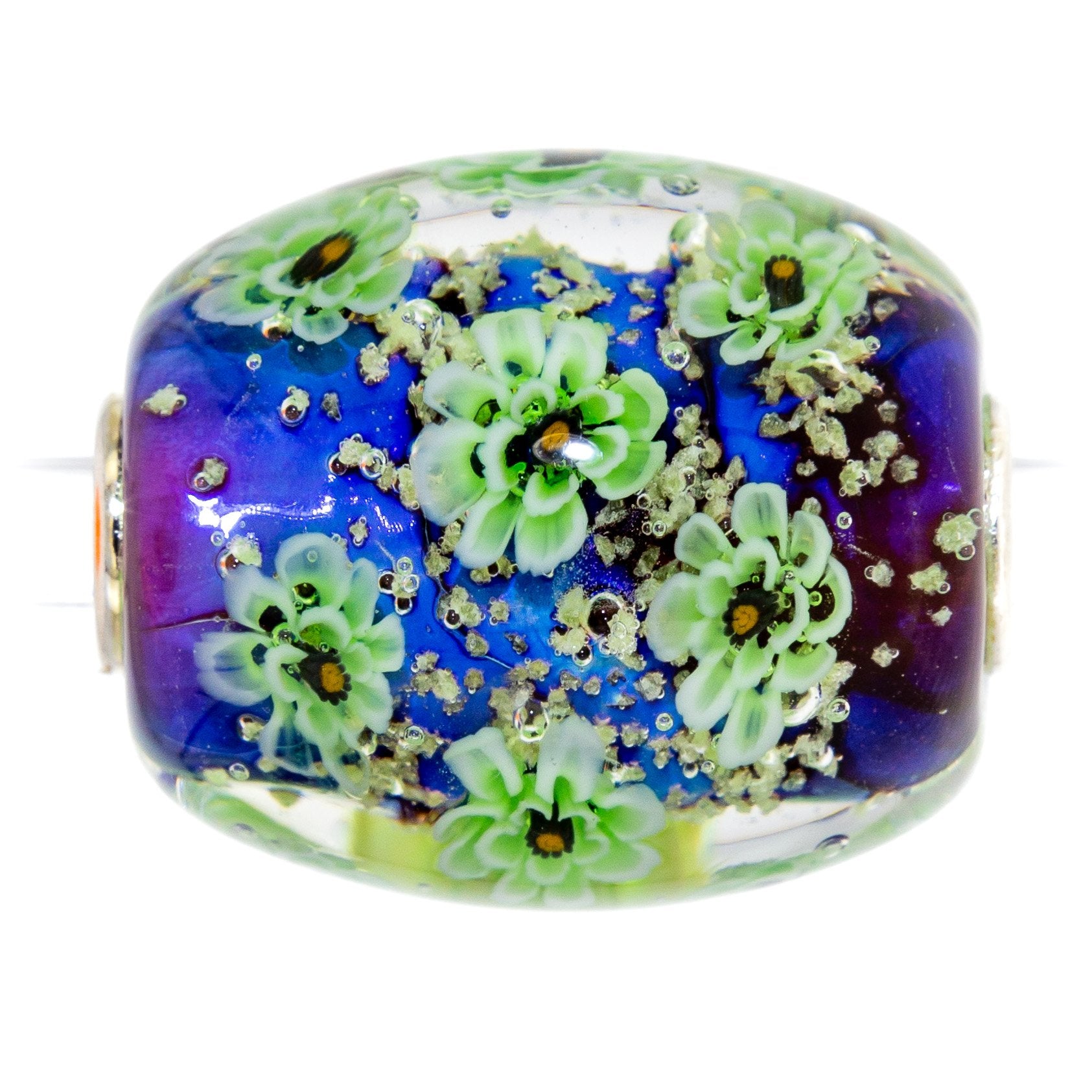 Midnight Flower Pond Barrel