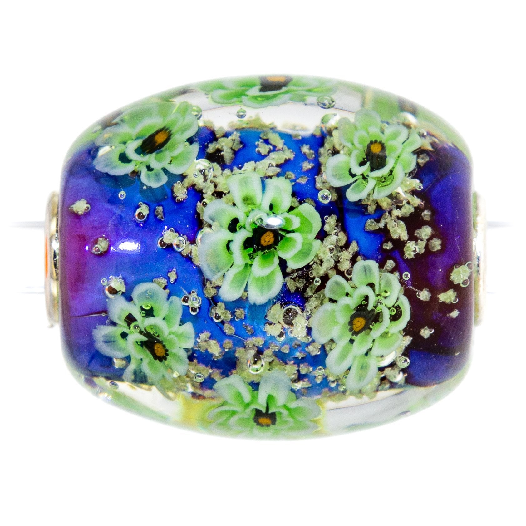 Midnight Flower Pond Barrel