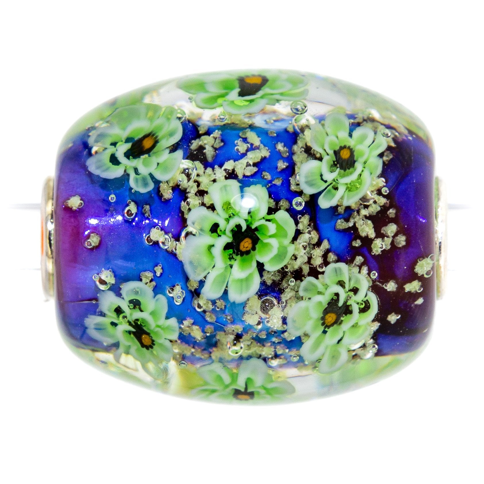 Midnight Flower Pond Barrel