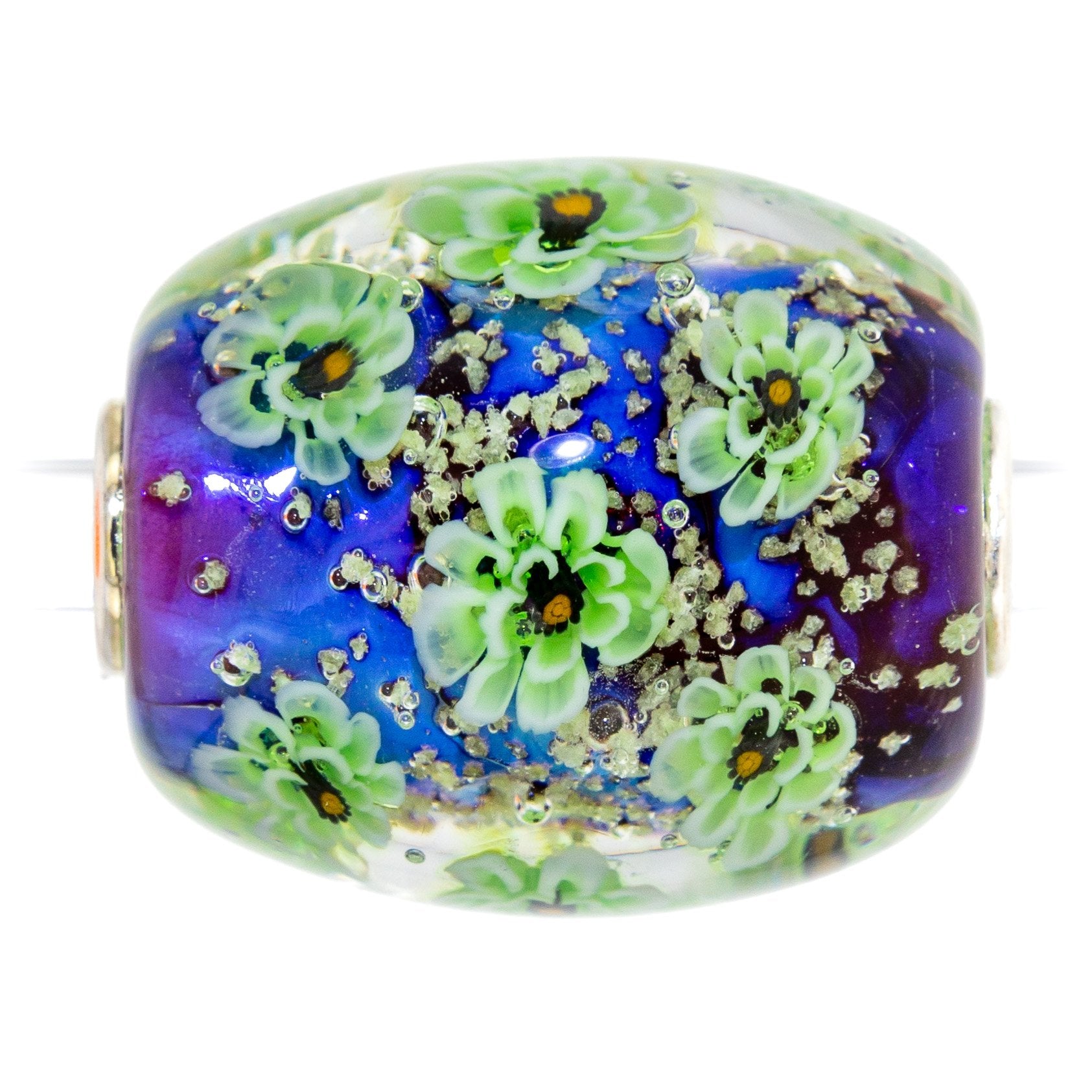 Midnight Flower Pond Barrel