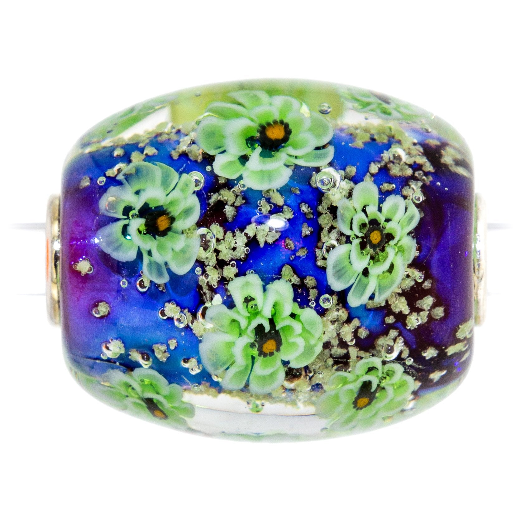 Midnight Flower Pond Barrel