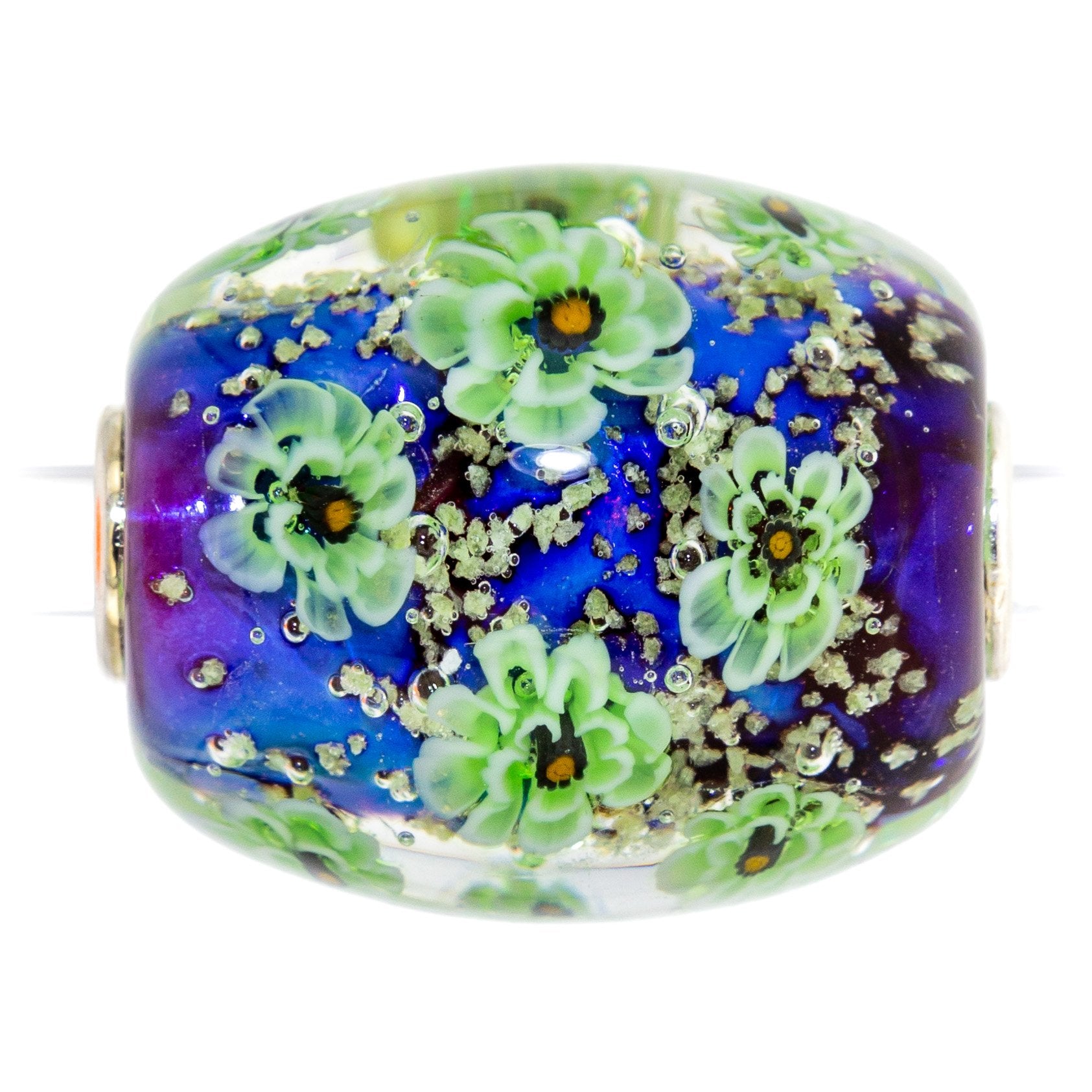 Midnight Flower Pond Barrel